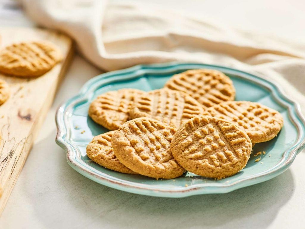 3-Ingredient Peanut Butter Cookies