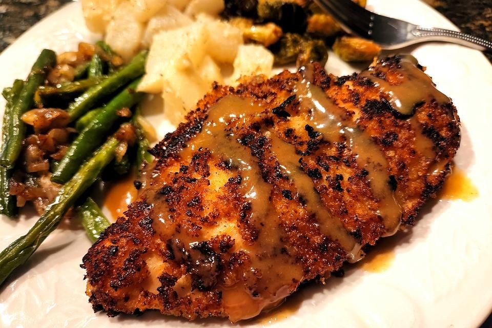 4 Ingredient Honey Mustard Chicken