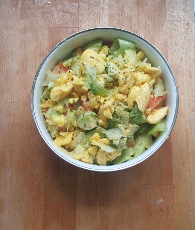 Ackee and Avocado Salad