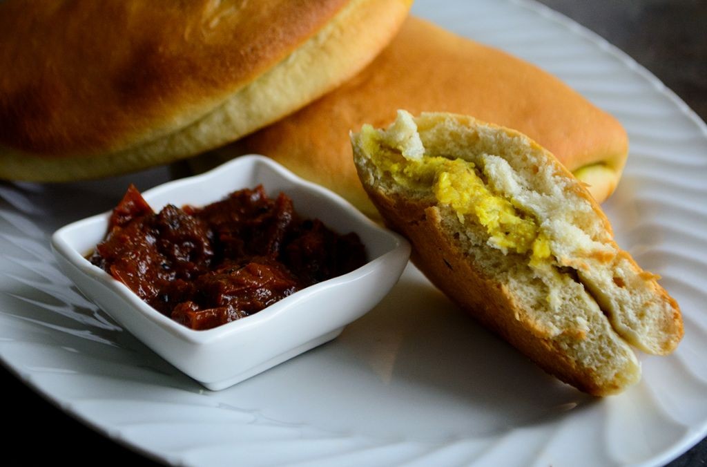 Ackee and Coconut Bread