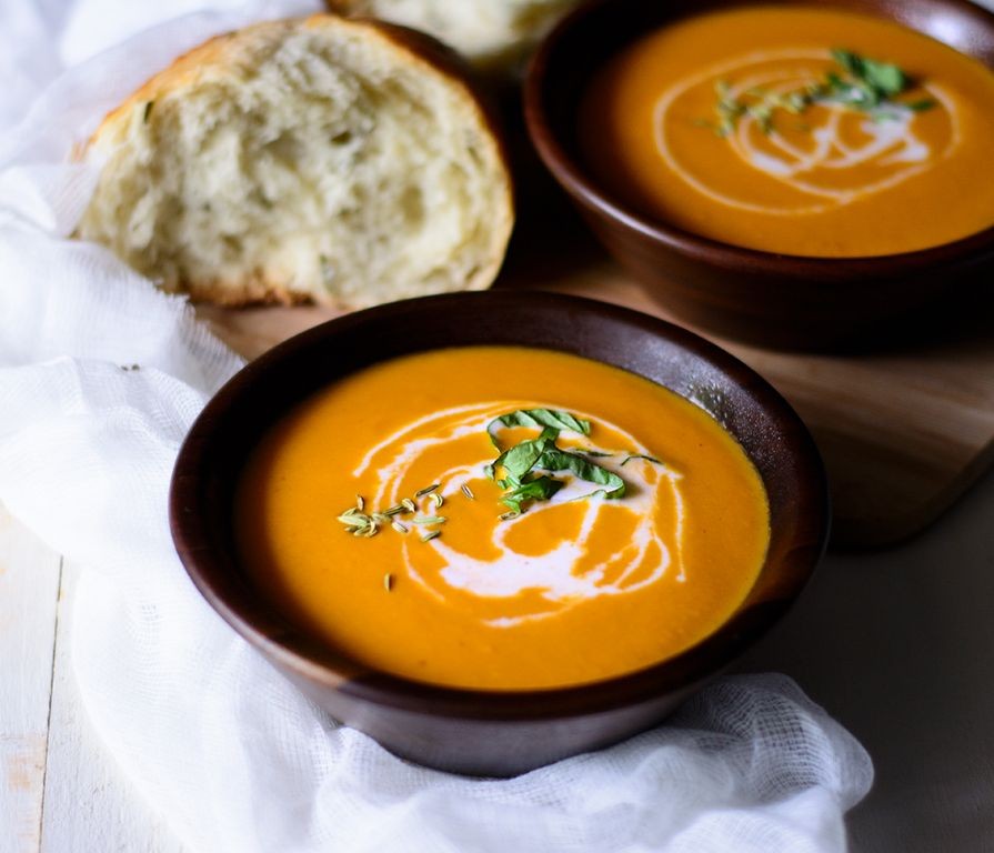 Ackee and Pumpkin Soup