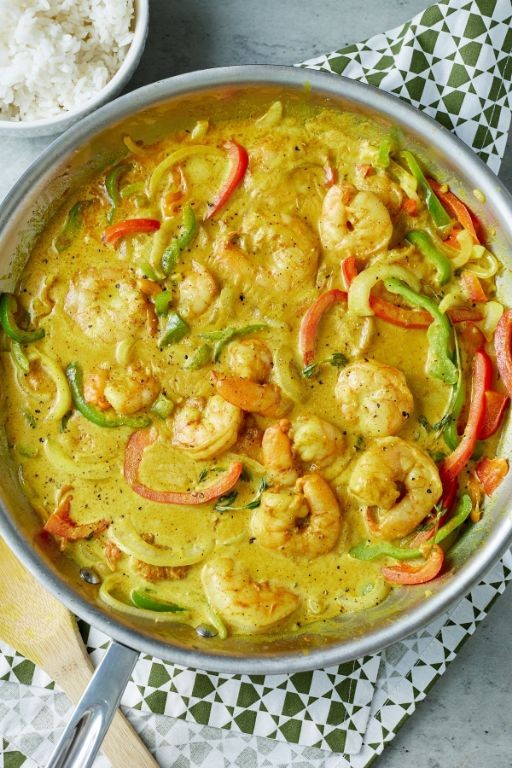 Ackee and Shrimp Curry