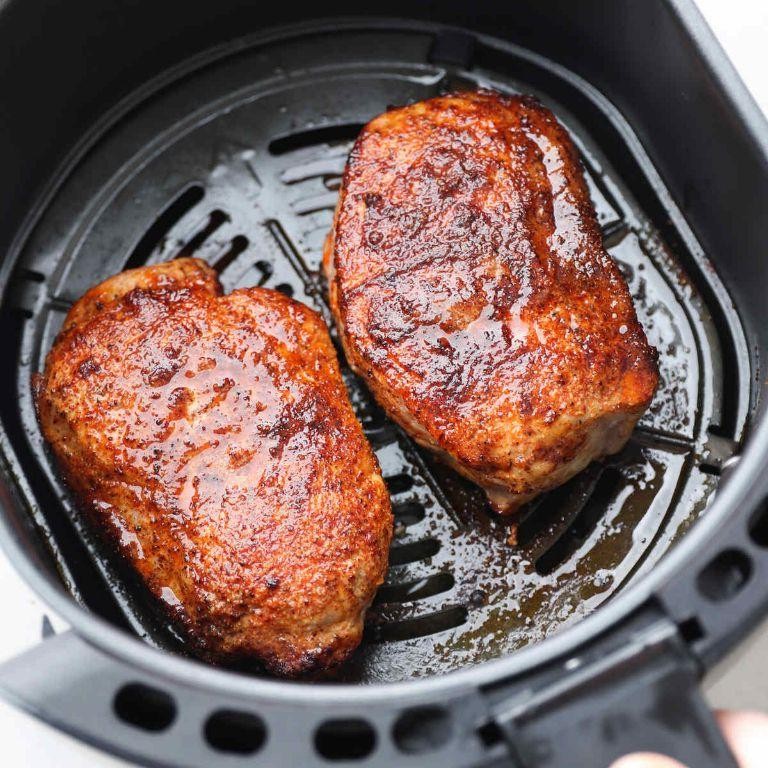 Air Fryer BBQ Pork Chops