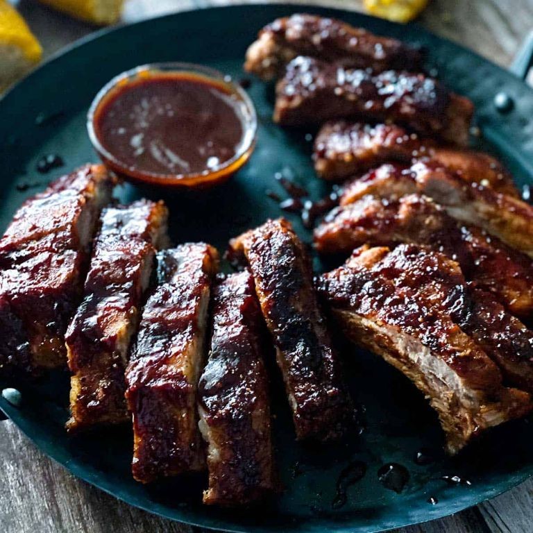 Air Fryer BBQ Pork Ribs
