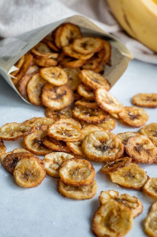 Air Fryer Banana Chips