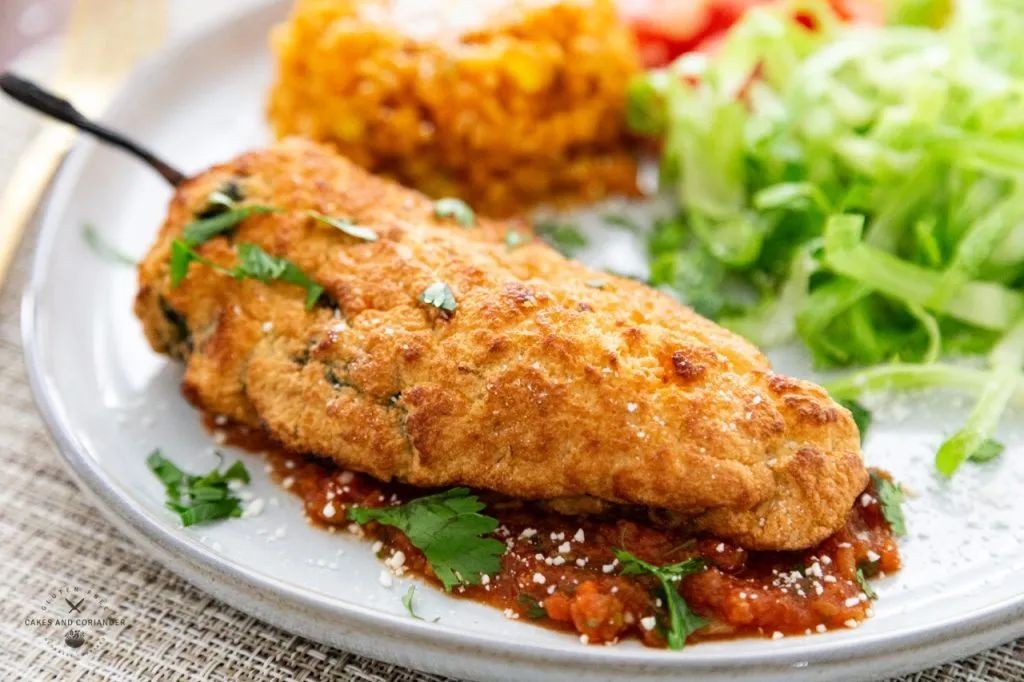Air Fryer Chile Relleno Bites