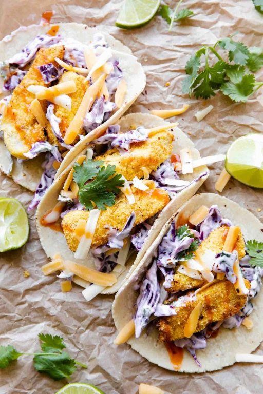 Air Fryer Crispy Fish Tacos