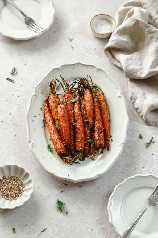 Air Fryer Herb-Roasted Carrots