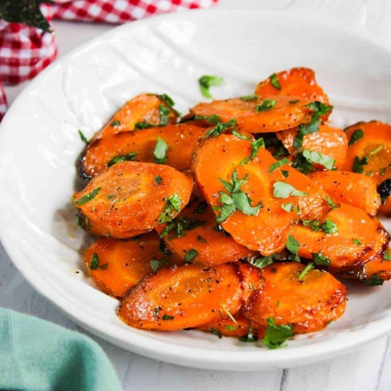 Air Fryer Maple Glazed Carrots