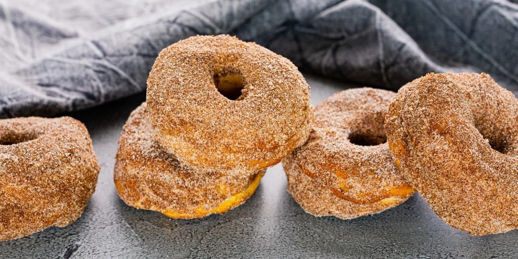 Air Fryer Oven Cinnamon Sugar Donuts