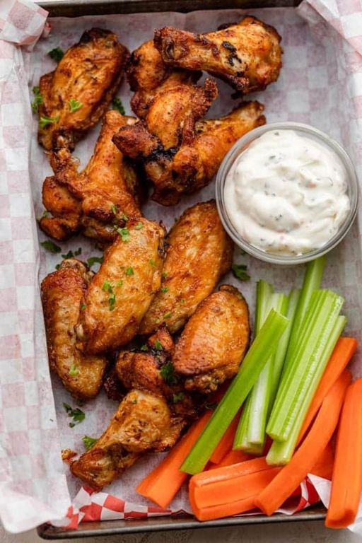 Air Fryer Oven Crispy Chicken Wings