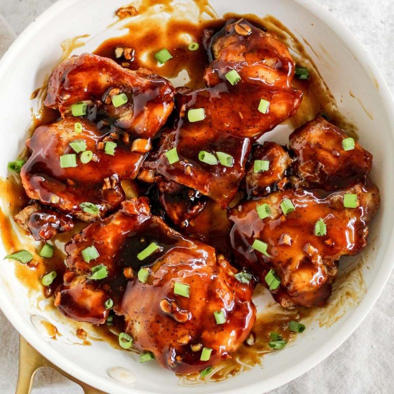 Air Fryer Oven Teriyaki Chicken Thighs