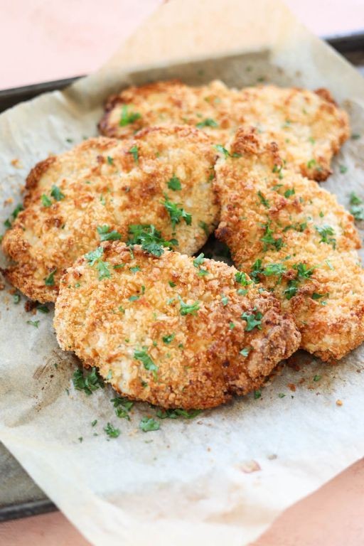Air Fryer Panko Chicken Cutlets