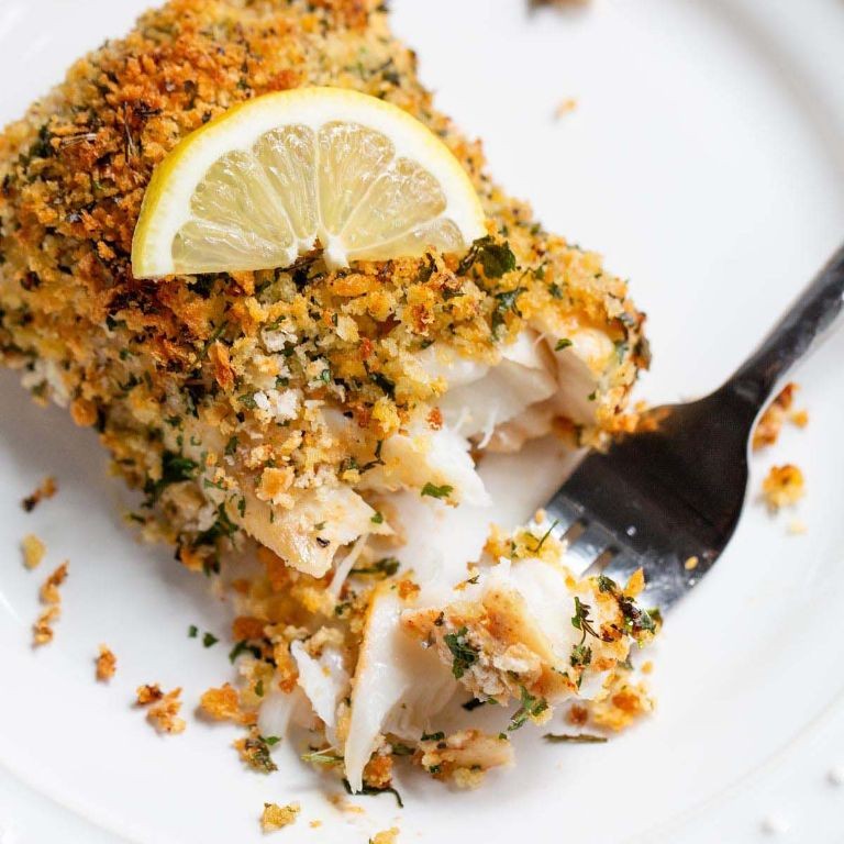 Air Fryer Panko-Crusted Cod