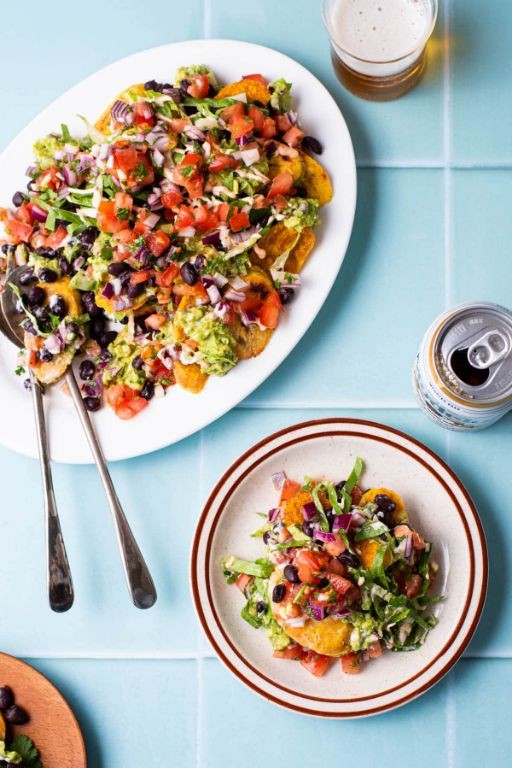Air Fryer Plantain Nachos