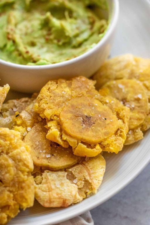 Air Fryer Plantain Tostones