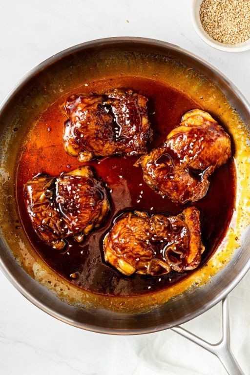 Air Fryer Teriyaki Chicken Thighs