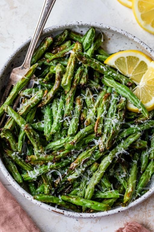 Air-Fried Crispy Green Beans