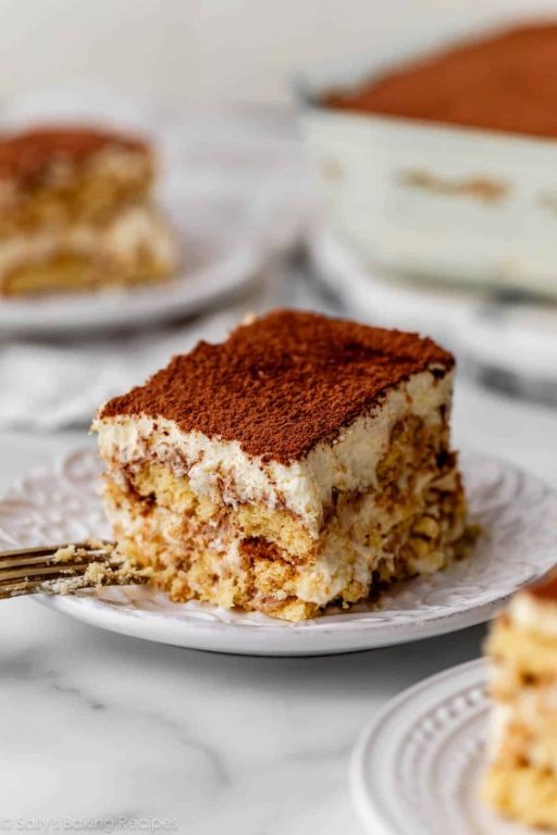 Airy Tiramisu with Egg White Layers