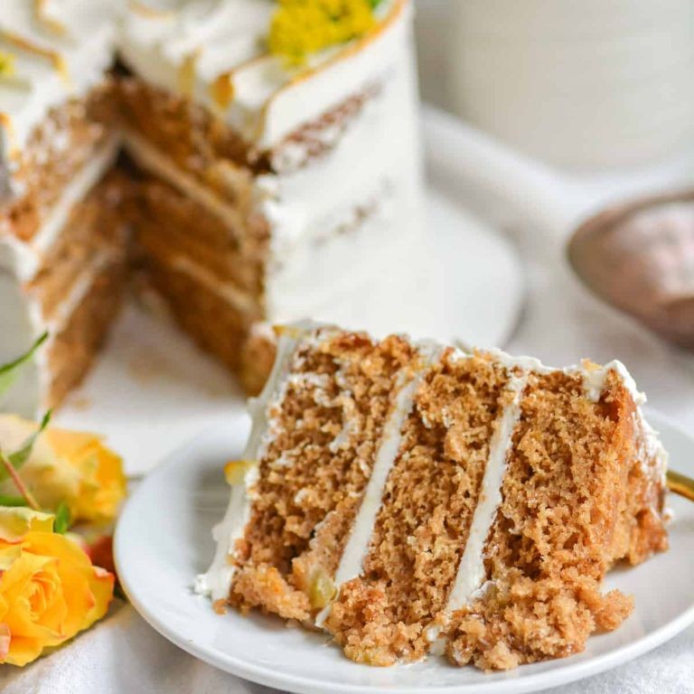 Airy Vegan Apple Spice Cake