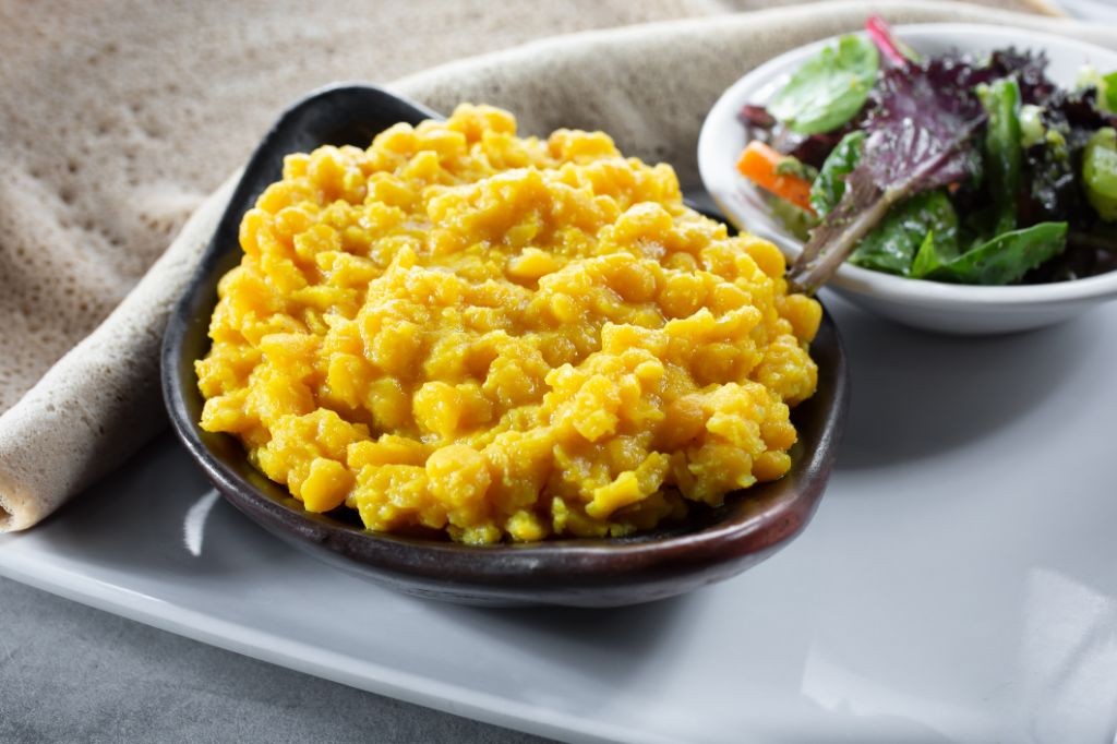 Alicha Wat (Mild Yellow Split Pea Stew)
