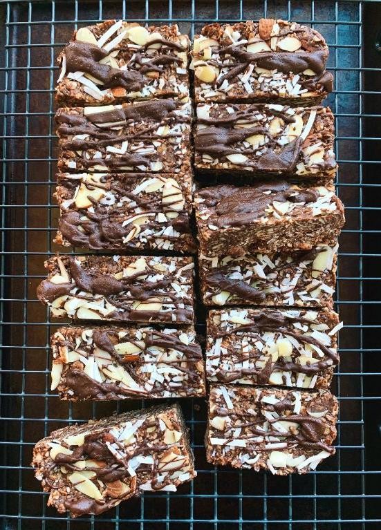 Almond Joy Inspired Cereal Bars