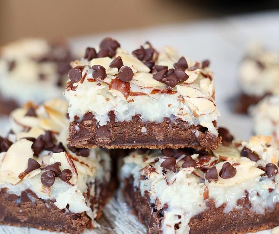 Almond Joy Magic Bars