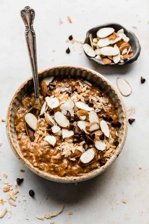 Almond Joy Protein Oatmeal