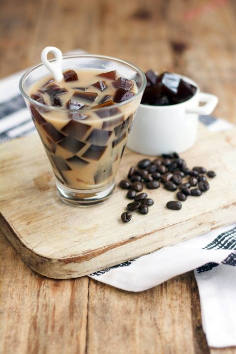 Almond Milk Coffee Jelly