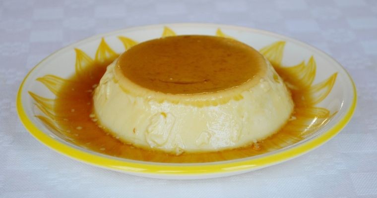 Almond Milk Flan for a Dairy-Free Option