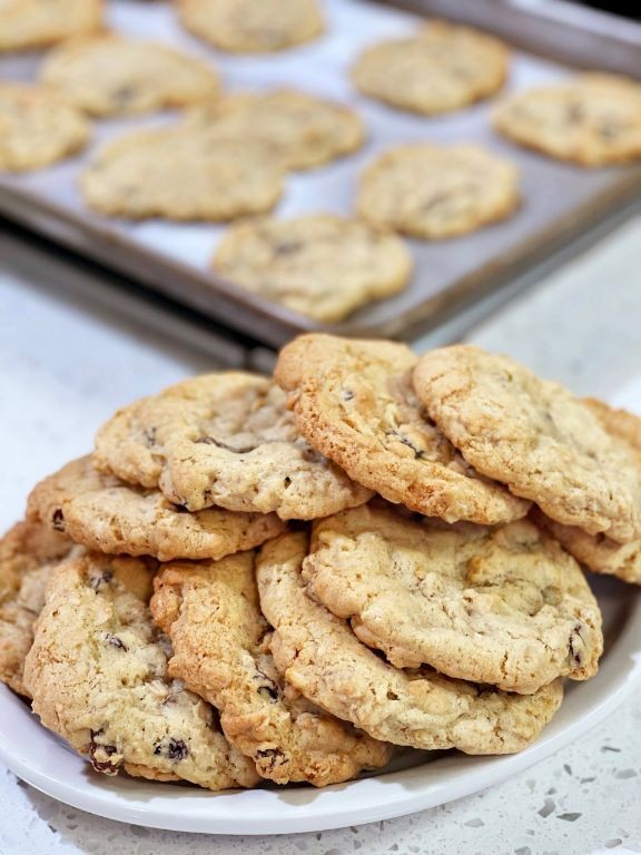Almond and Oatmeal Raisin Cookies