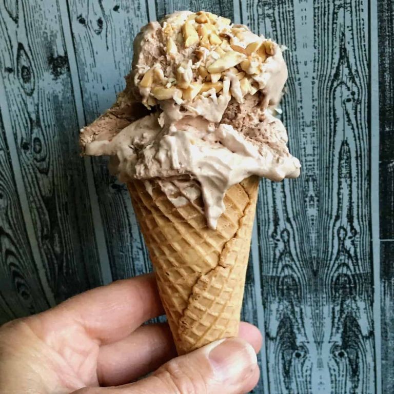 Almond joy condensed milk ice cream