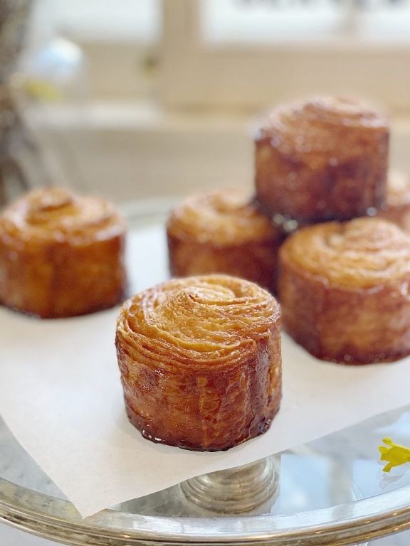 Almond-Crusted Kouign-Amann