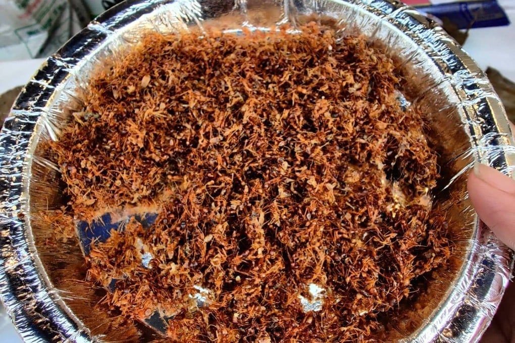Ant Chutney with Toasted Bread
