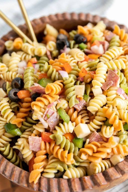Antipasto Salad with Italian Dressing