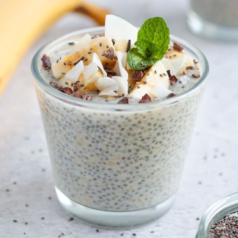 Apple Banana Chia Pudding