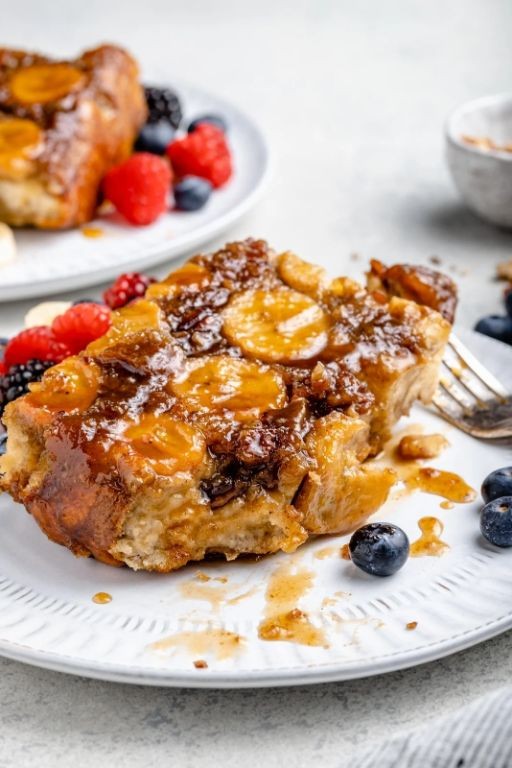Apple Banana French Toast Casserole