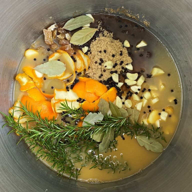 Apple Cider Brine Injected Turkey