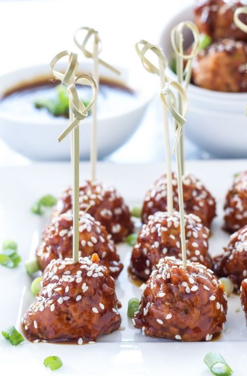 Apple Cider Glazed Turkey Meatballs Slow Cooked