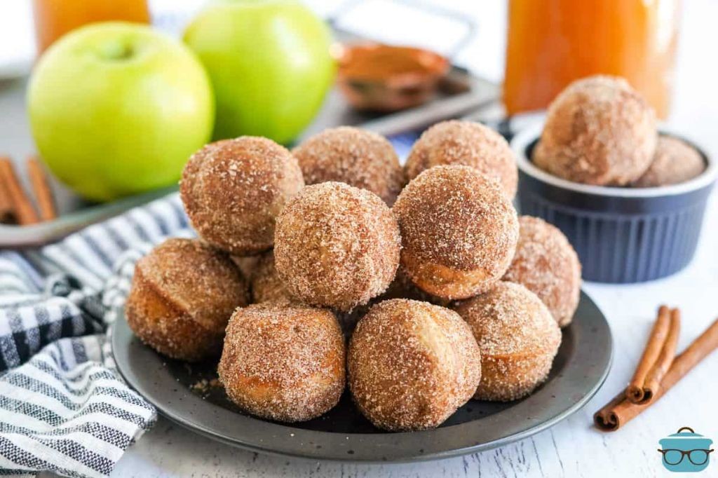 Apple Cider Mini Donut Holes