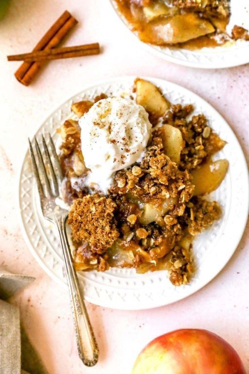 Apple Cinnamon Crumble