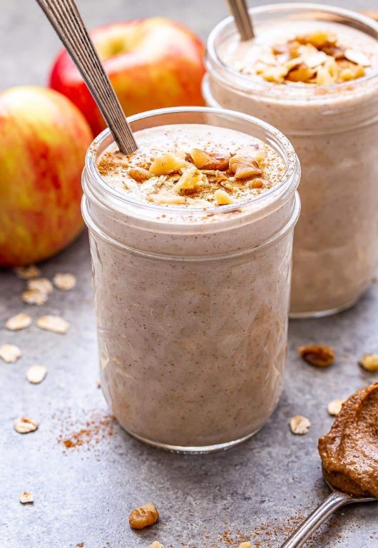 Apple Cinnamon Grounded Smoothie