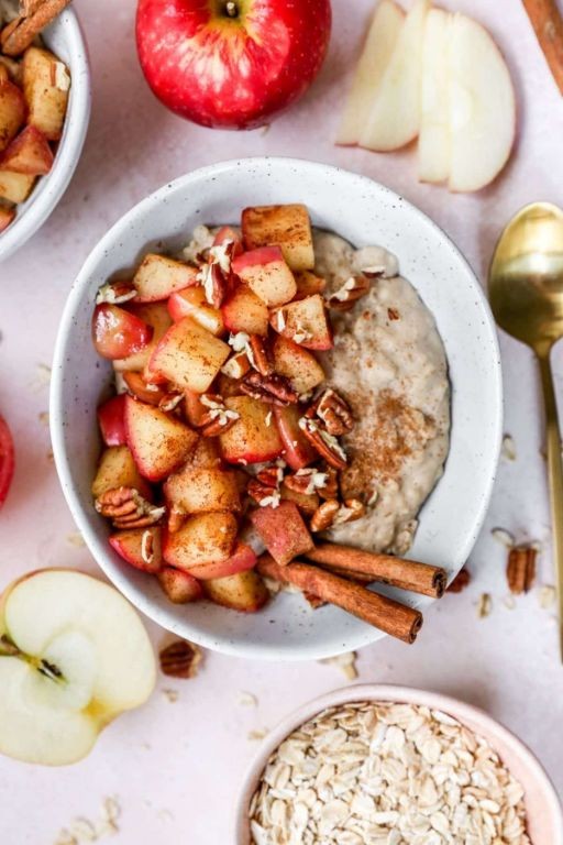 Apple Cinnamon Protein Oatmeal