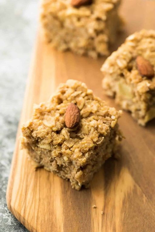 Apple Cinnamon Quinoa Bars