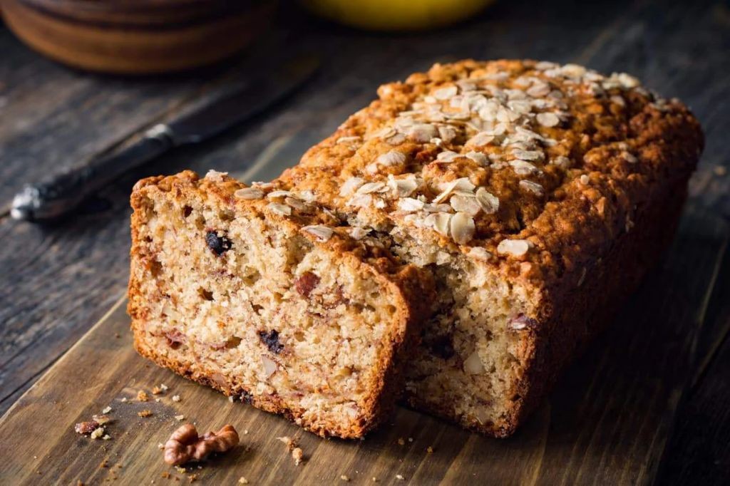 Apple Cinnamon Walnut Bread