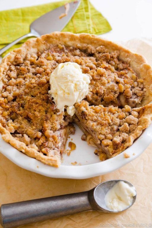 Apple Crumble Pie