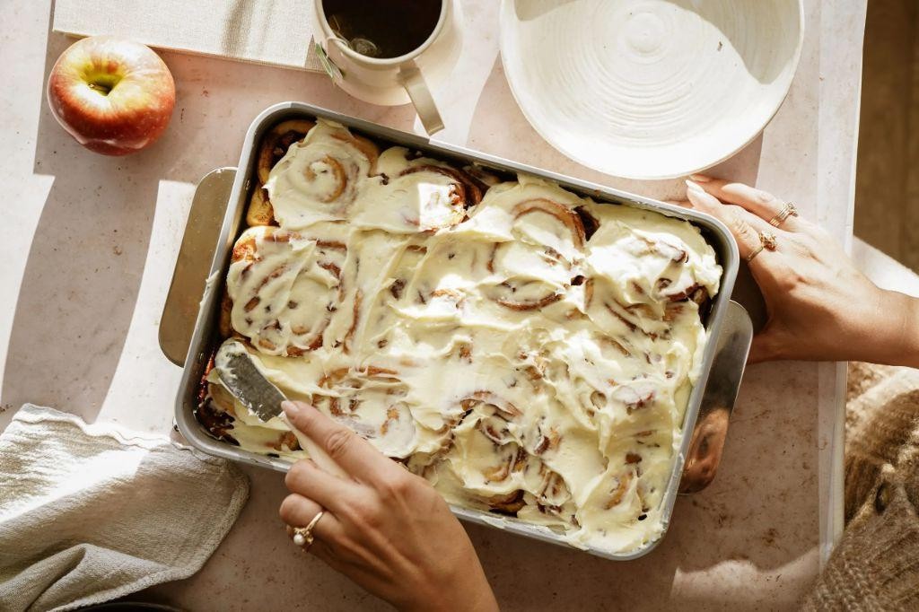 Apple Fritter Cinnamon Rolls