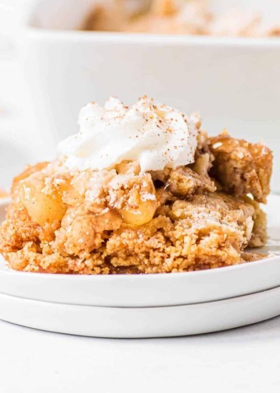 Apple Fritter Dump Cake