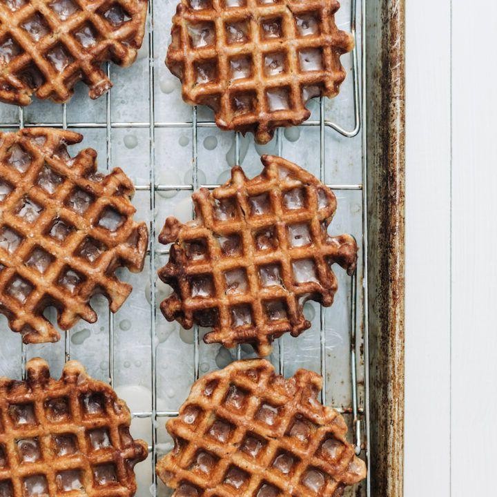 Apple Fritter Waffles