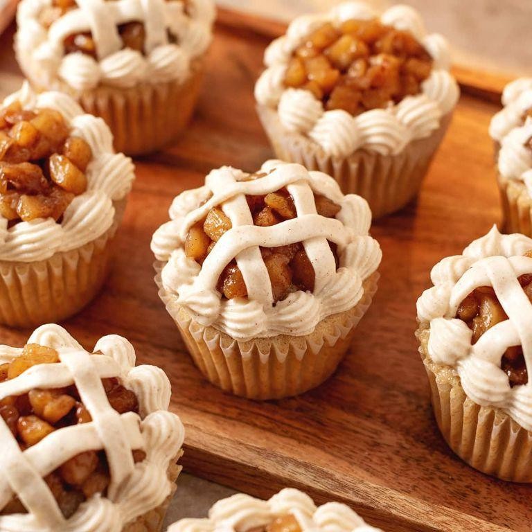 Apple Pie Cupcakes